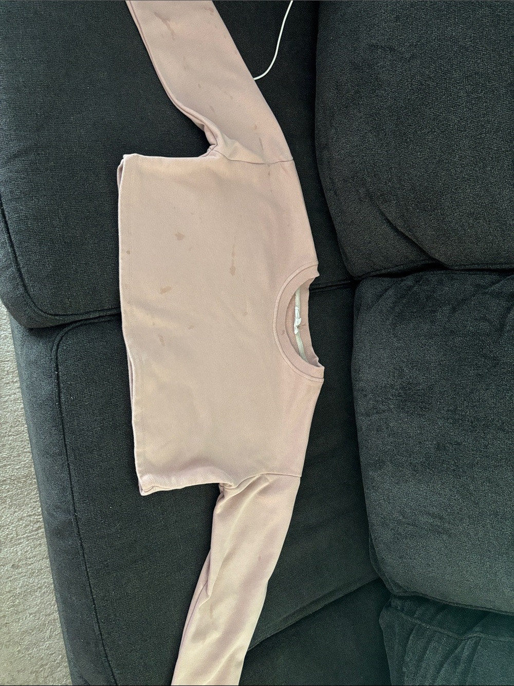 GREY LAB Dusty Pink Kids One-Piece Sweatshirt